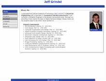 Tablet Screenshot of jeffgrindel.com